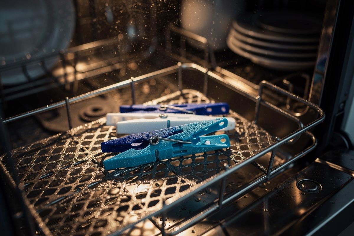 Wäscheklammern in der Spülmaschine? Home-Organizer schwören auf diese Technik